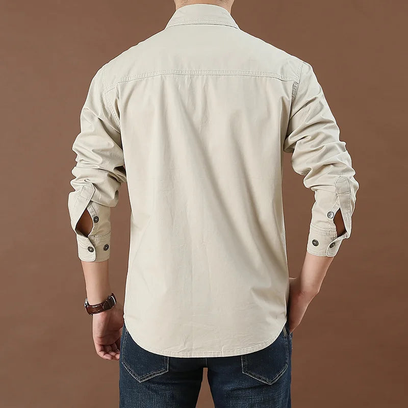 Cotton Outdoor Denim Shirt