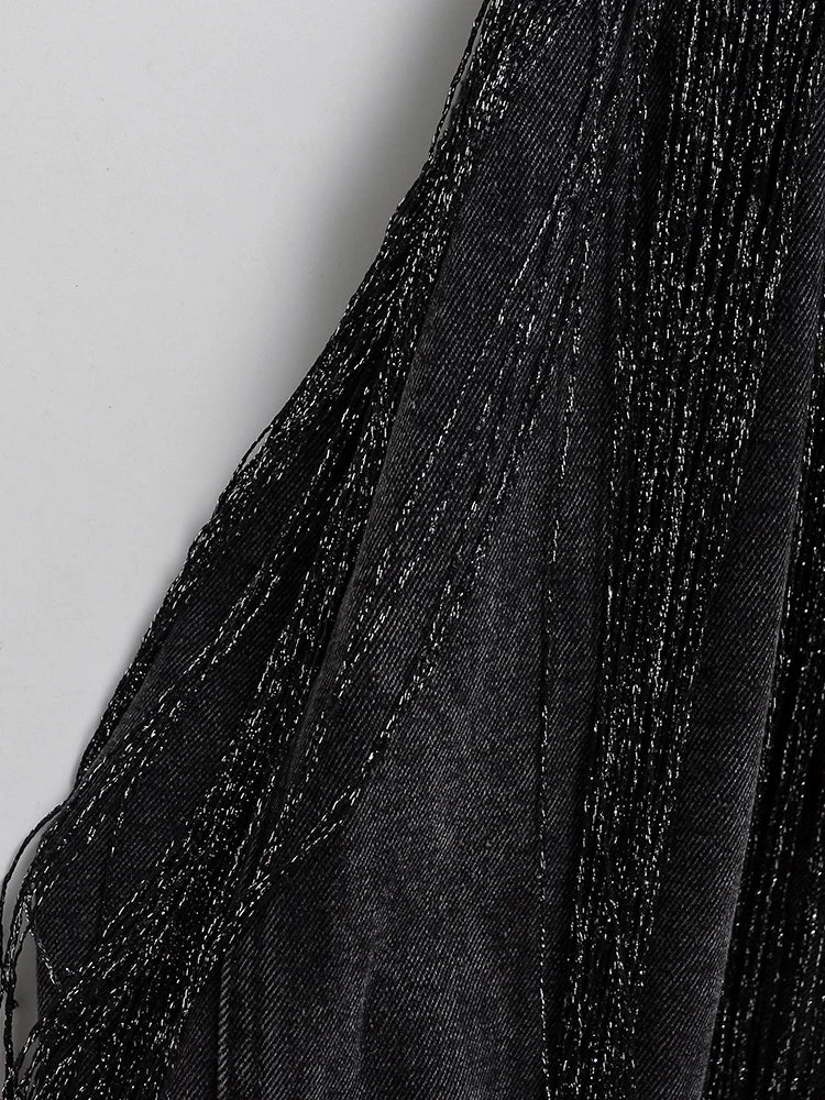 Vintage Tassel Denim Jacket