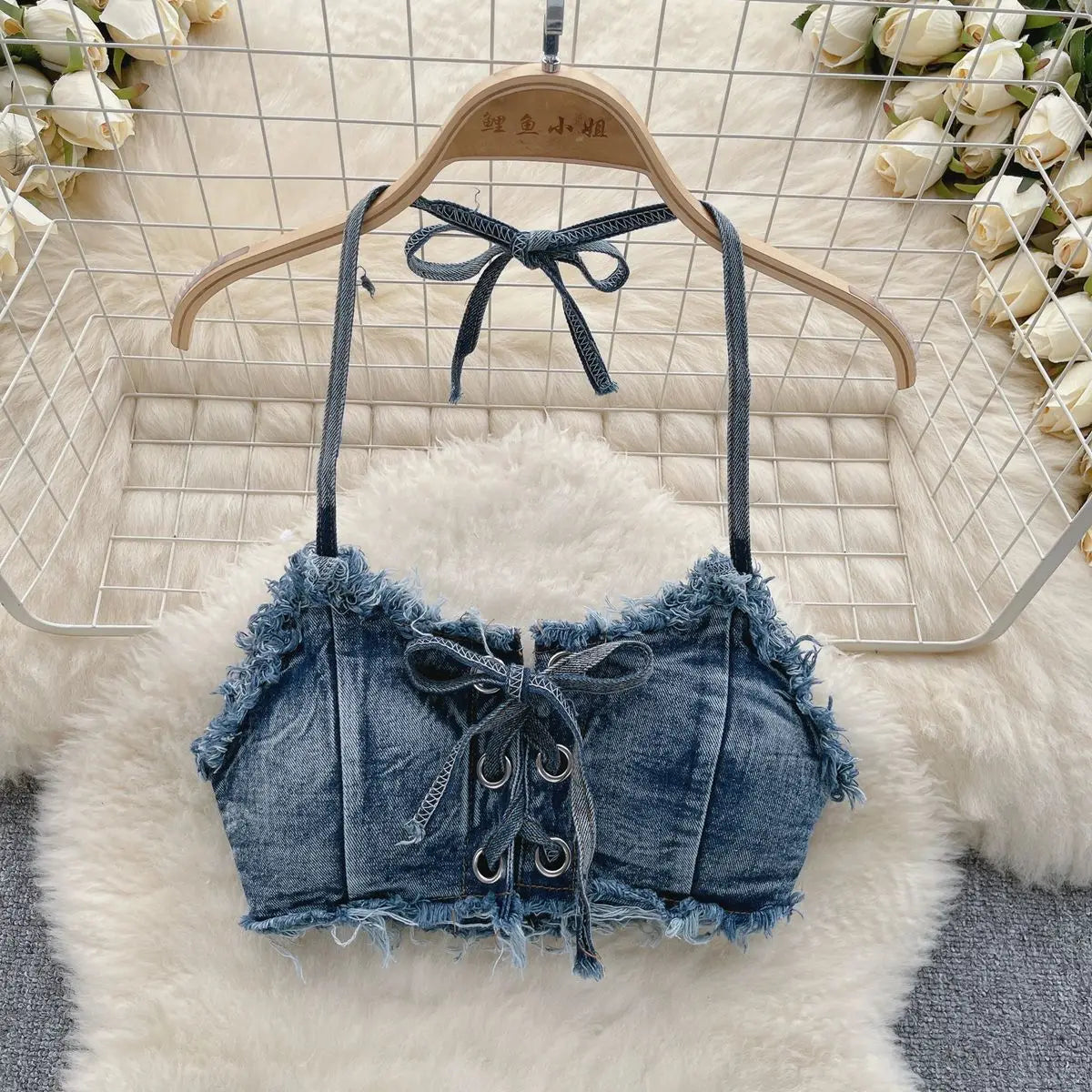 Sexy Denim Bikini Set