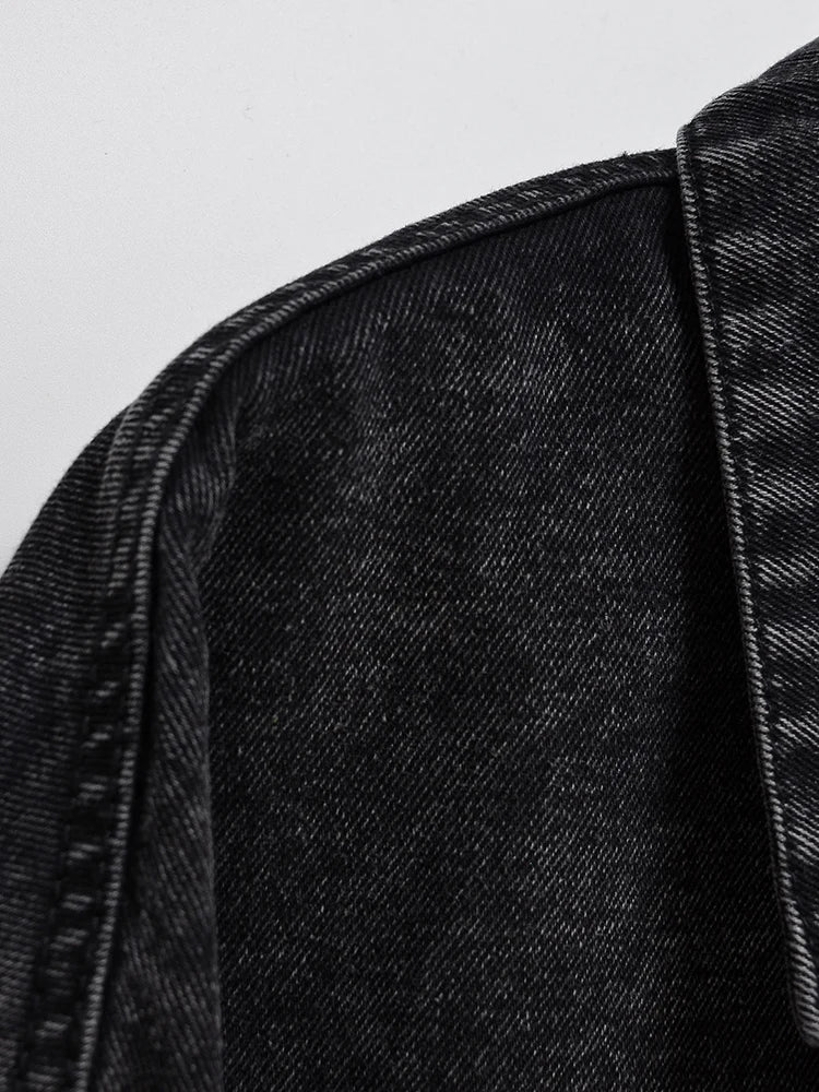 Vintage Tassel Denim Jacket