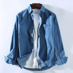 Slim Fit Casual Denim Shirt