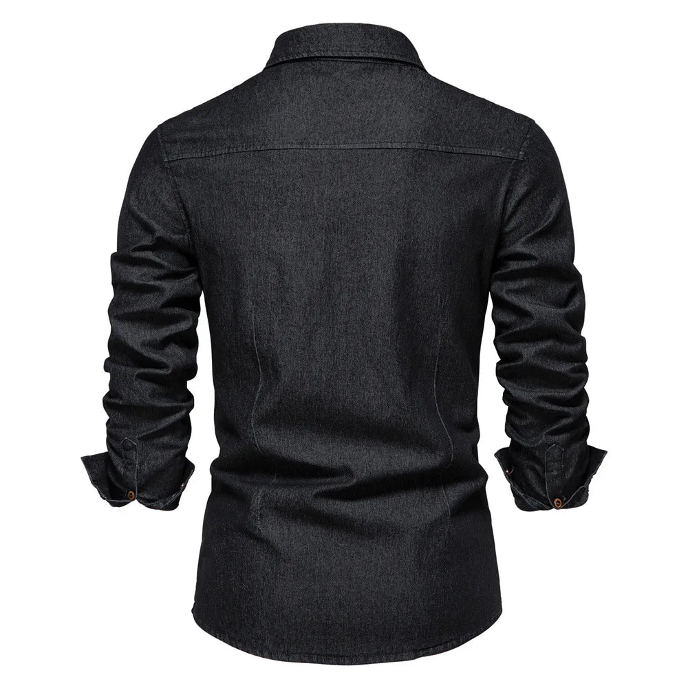 Quality Cotton Denim Shirt